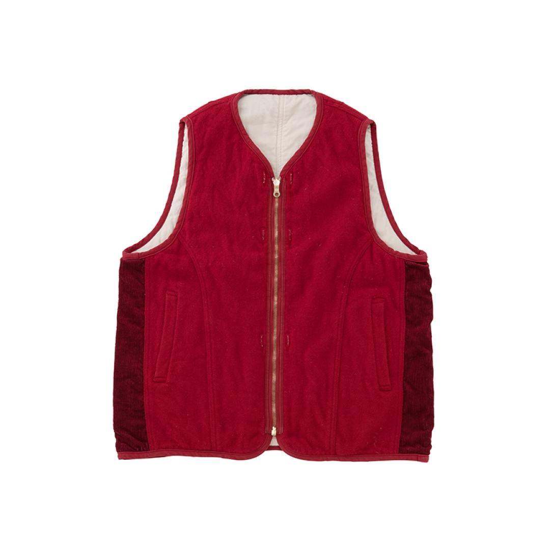 年中無休】 新品 visvim ベスト リバーシブル VEST DOWN WAWONA